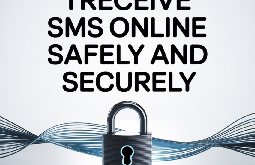 Temporary phone number to receive SMS
